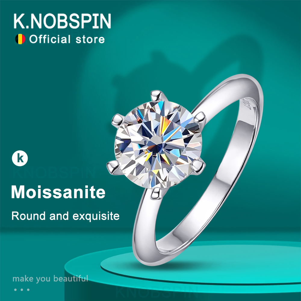 KNOBSPIN D VVS Moissanite Ring - Vs Smartwatch บทวิจารณ์และราคา