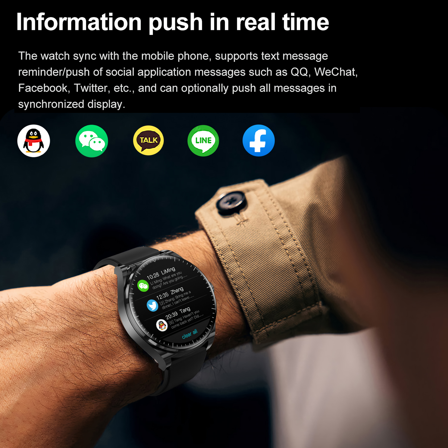 TWS 2-in-1 Headset Smart Watch - Smartwatch Noise Watches For Men บทวิจารณ์และราคา