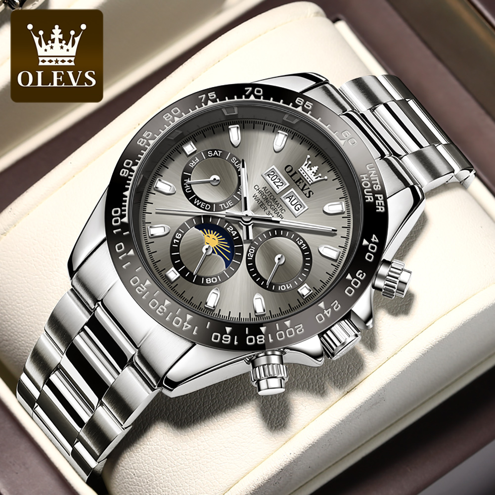 OLEVS 6654 Luxury Mens Watch C - Watches Omega บทวิจารณ์และราคา