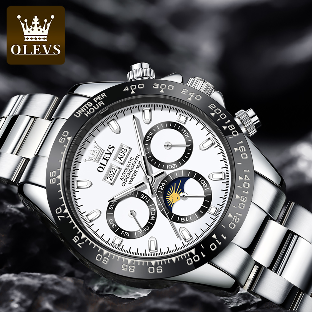 OLEVS 6654 Luxury Mens Watch C - Watches Omega บทวิจารณ์และราคา