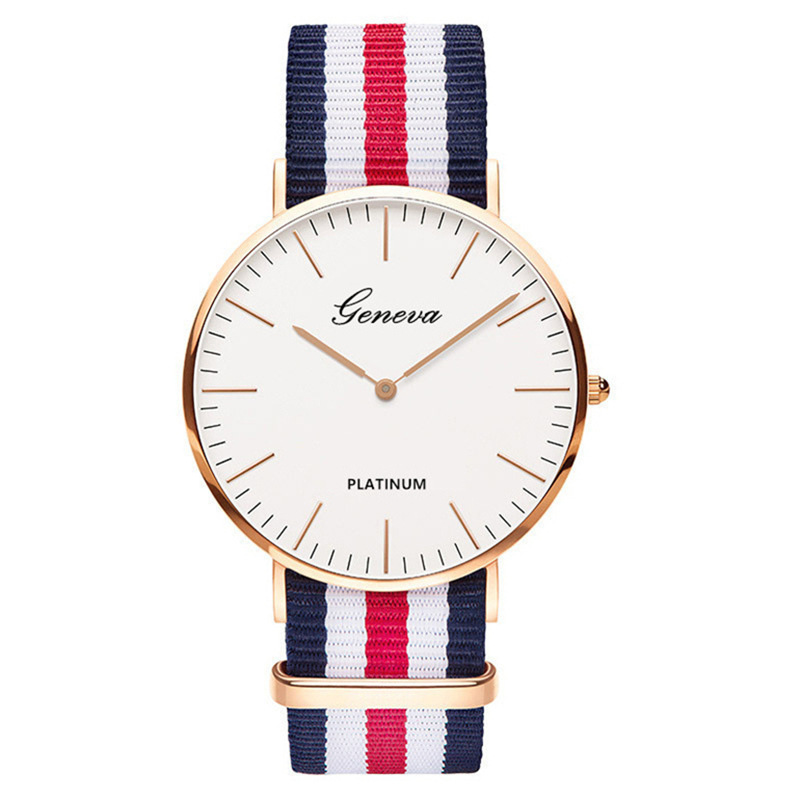 Classic Fashion Stripe Nylon B - Smartwatch Watches For Women Branded บทวิจารณ์และราคา