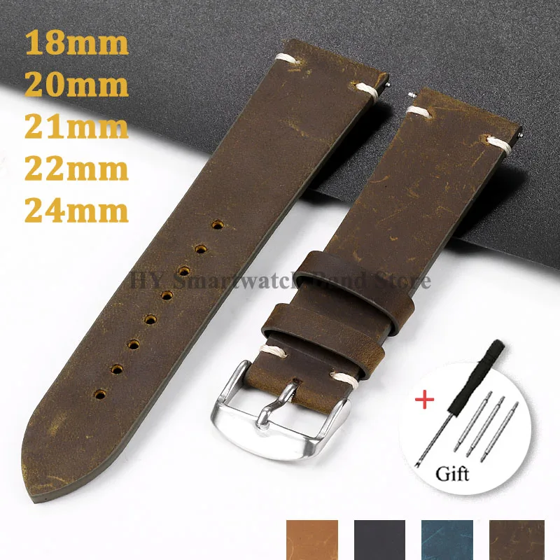 18mm 20mm 21mm 22mm 24mm Vinta - Smartwatch Vintage Watches For Women บทวิจารณ์และราคา