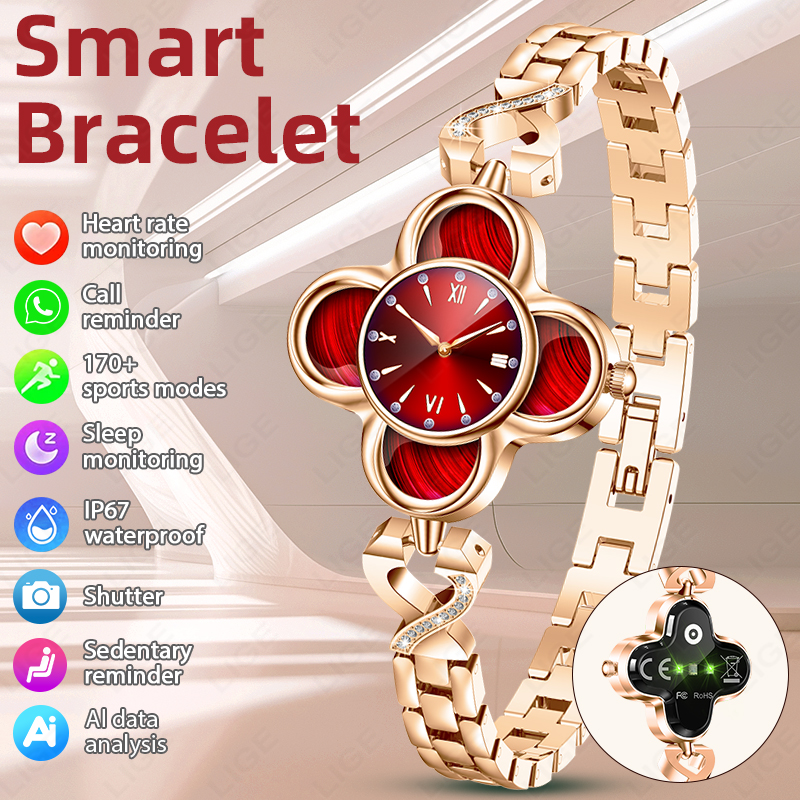 LIGE Quartz Smartwatch AI Brac - Smartwatch Digital Watches For Women บทวิจารณ์และราคา