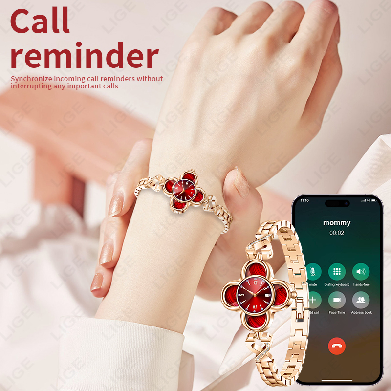 LIGE Quartz Smartwatch AI Brac - Smartwatch Digital Watches For Women บทวิจารณ์และราคา