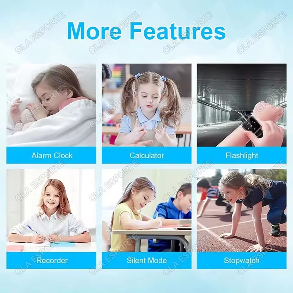 New Smart Watch Kids Waterproo - Smartwatch Digital Watches For Girls บทวิจารณ์และราคา