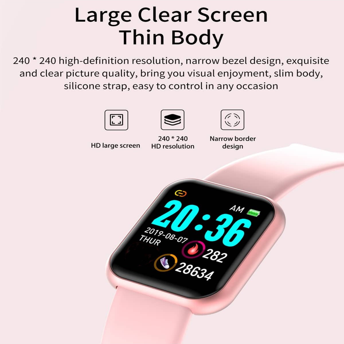 2025 New Digital Watches Smart - Smartwatch Digital Watches For Girls บทวิจารณ์และราคา