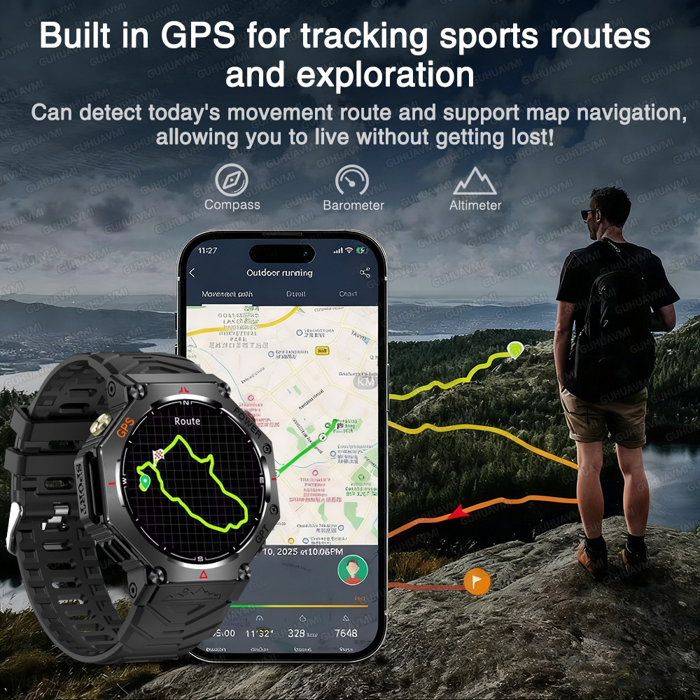 2026 New Adult Outdoor X-sport - Smartwatch Timex Watches For Men บทวิจารณ์และราคา
