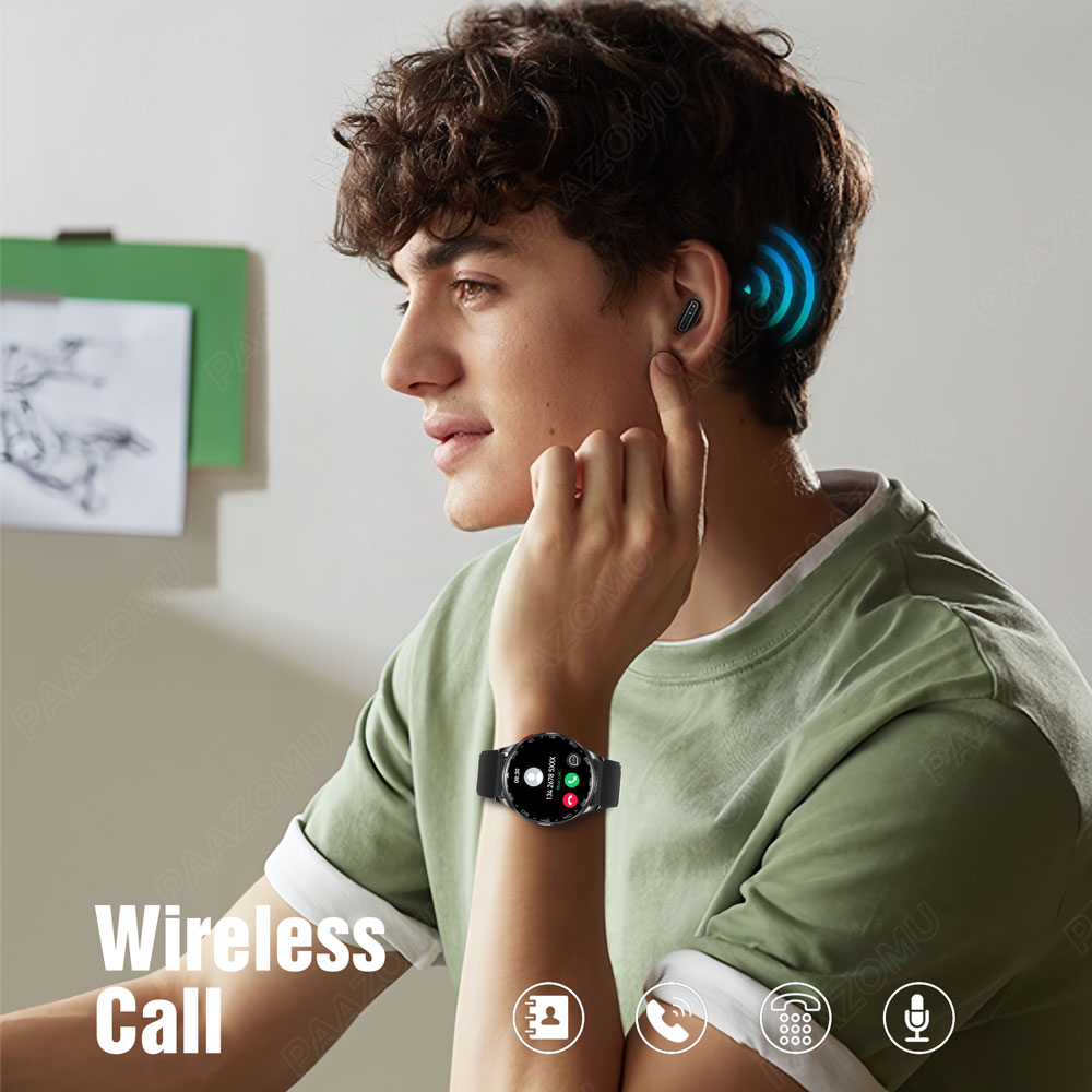 2 In 1 TWS Headset Smart Watch - Smartwatch Noise Watches For Men บทวิจารณ์และราคา