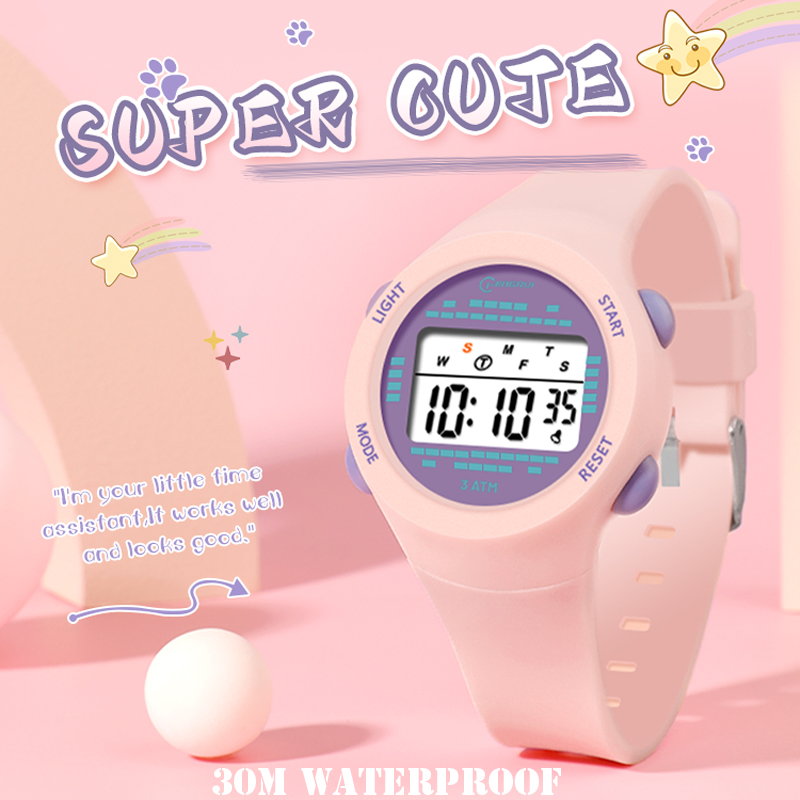 Children's Electronic Watch Gi - Smartwatch Digital Watches For Girls บทวิจารณ์และราคา