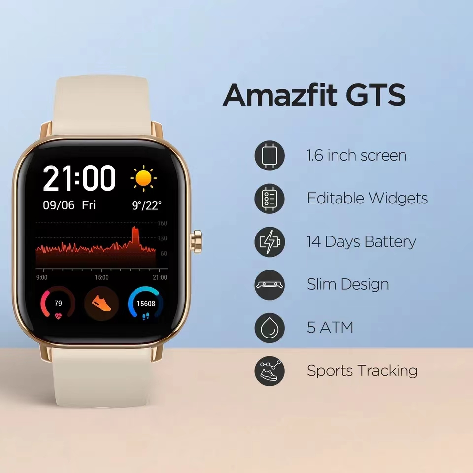 Amazfit GTS Smart Watch For Me - Smartwatch Refurbished Watches บทวิจารณ์และราคา