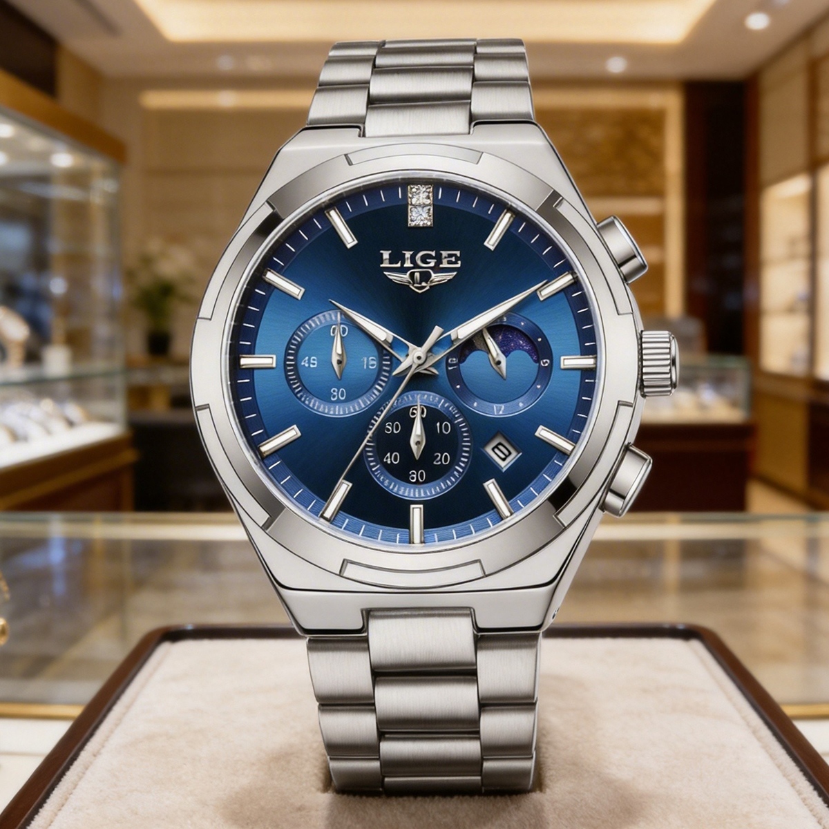 LIGE Top Brand Luxury Watch Wo - Smartwatch Watches For Women Branded บทวิจารณ์และราคา