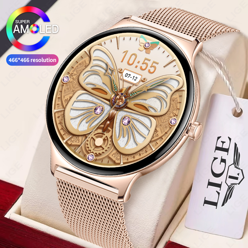 LIGE 2025 Ultra-thin Durable W - Smartwatch Latest Watches For Women บทวิจารณ์และราคา