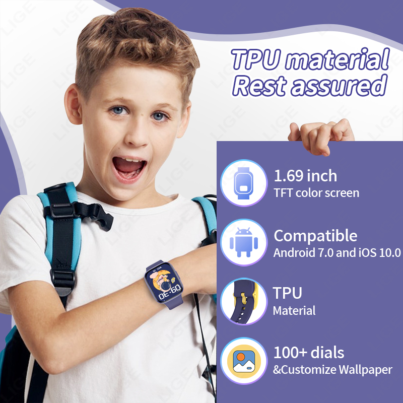 Lige Children Smart Watch Wome - Smartwatch Digital Watches For Girls บทวิจารณ์และราคา
