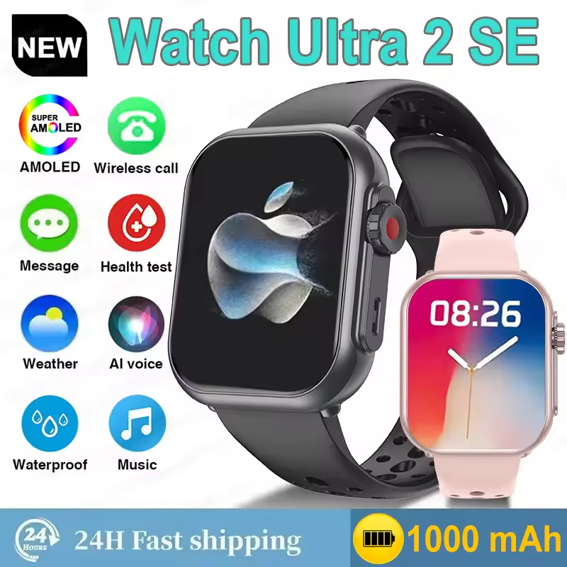 Watch Ultra K62 Men Women 1000 - Smartwatch Watches For Women Branded บทวิจารณ์และราคา