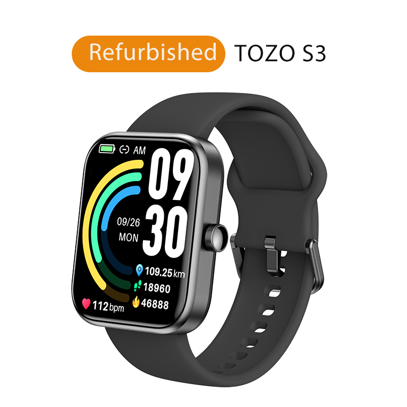 Refurbished T0ZO S3 Smartwatch - Smartwatch Refurbished Watches บทวิจารณ์และราคา