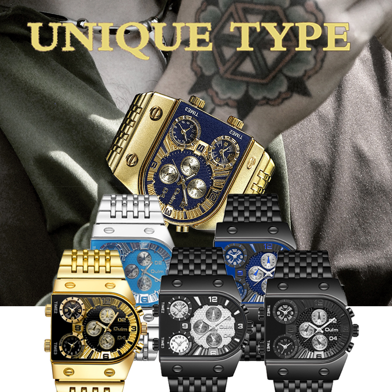 Oulm Big Size Men's Watches Th - Watches Omega บทวิจารณ์และราคา