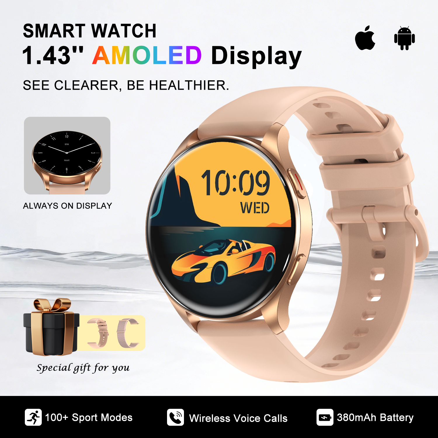 Blackview X20 Smart Watch with - Smartwatch Latest Watches For Women บทวิจารณ์และราคา
