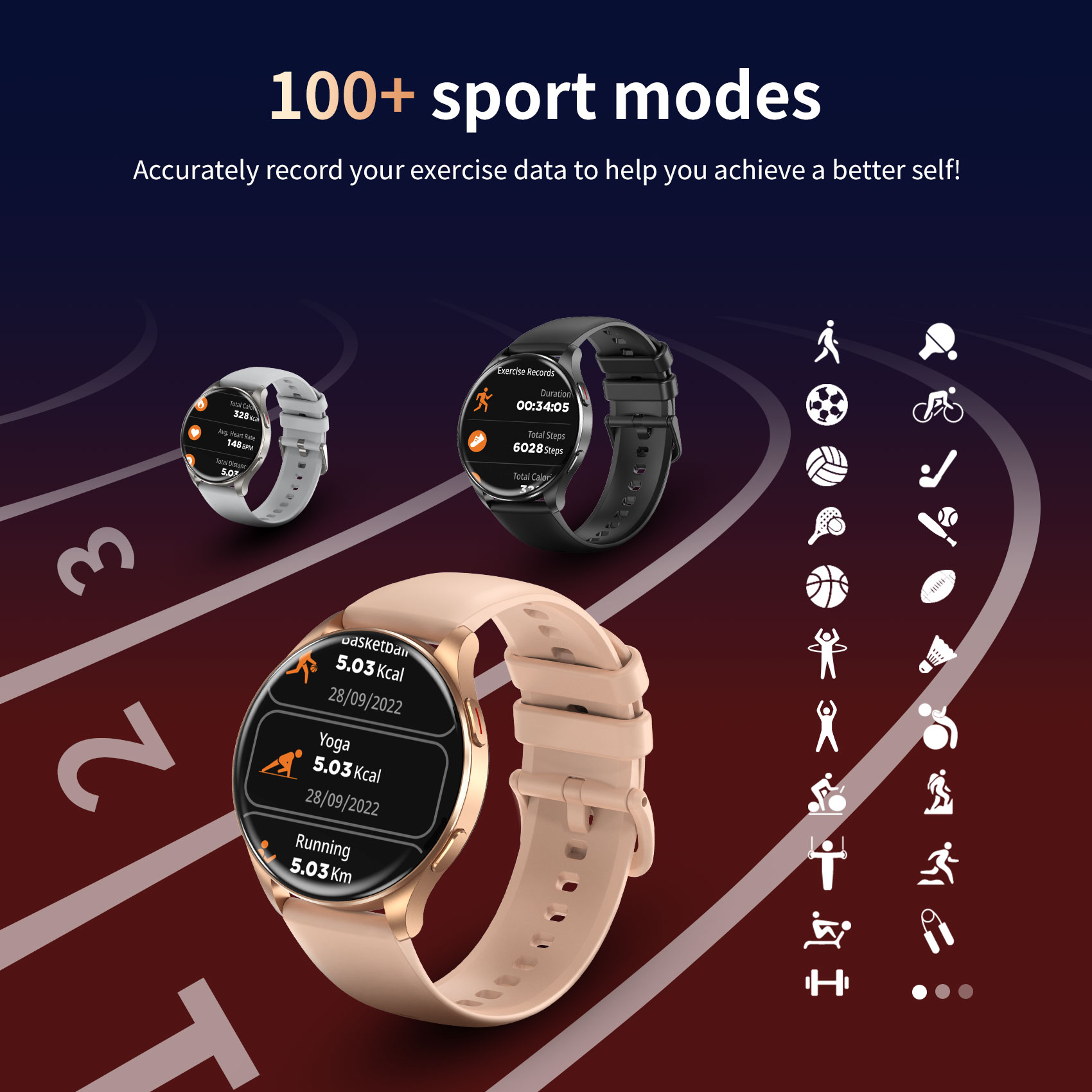 Blackview X20 Smart Watch with - Smartwatch Latest Watches For Women บทวิจารณ์และราคา