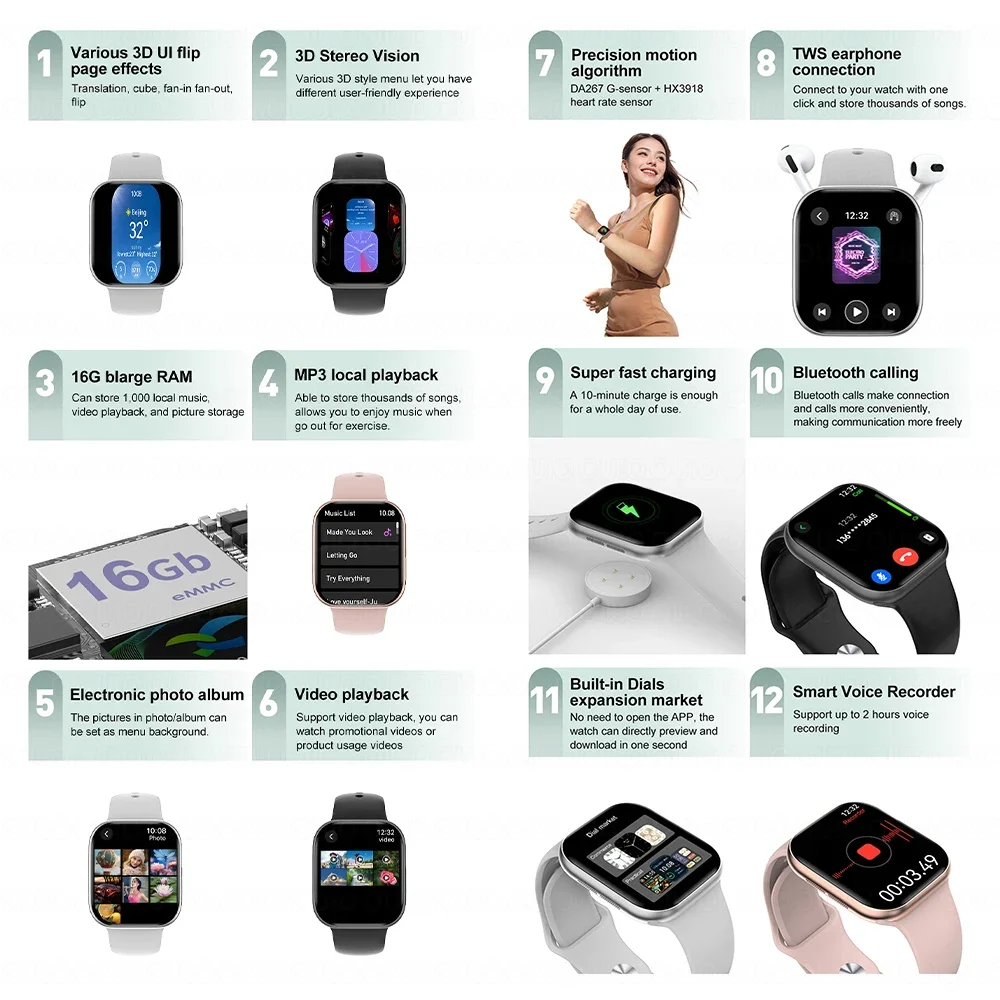 New DT Watch X Mini Smart Watc - Smartwatch Timex Watches For Men บทวิจารณ์และราคา